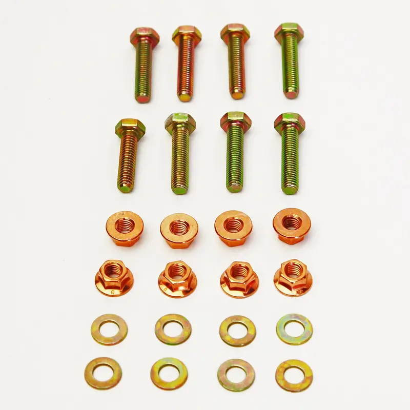 Exhaust Header To Side Pipe Hardware Kit (Per Side) 1