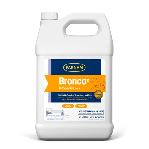 Farnam Bronco Fly Spray Plus Citronella Scent- Gallon 1