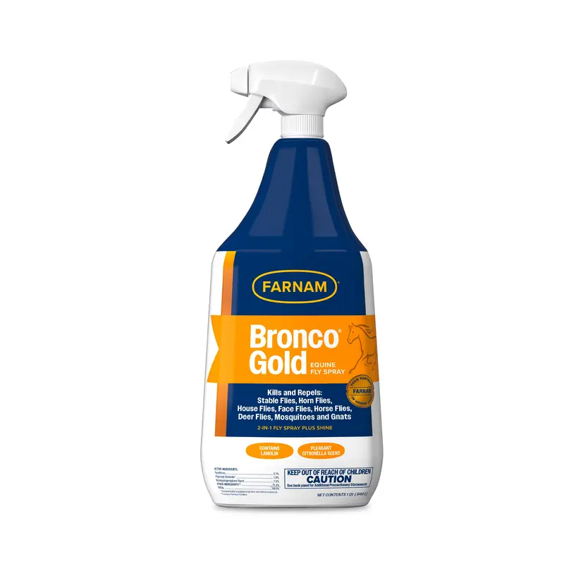 Farnam Bronco Gold Equine Fly Spray- 32Oz. 1