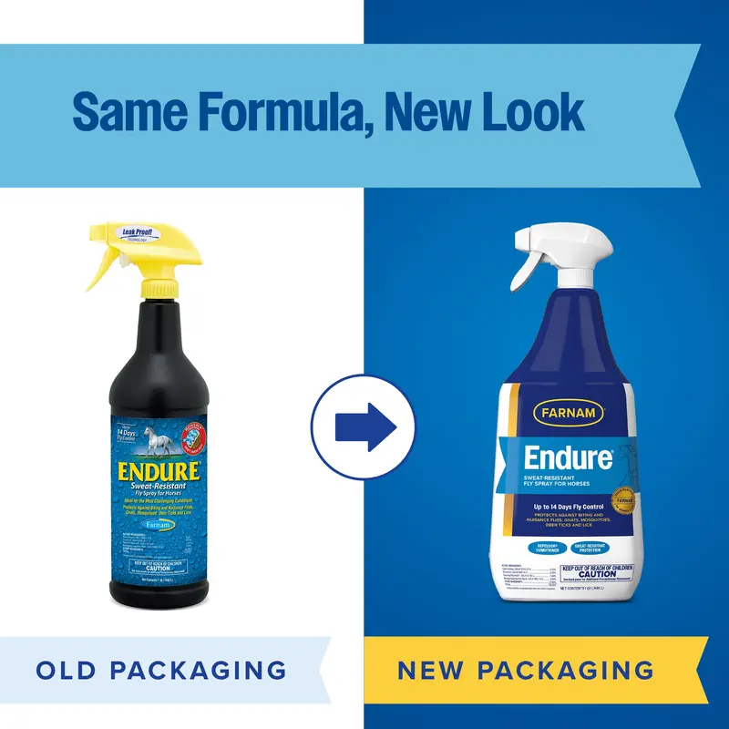 Farnam Endure Sweat-Resistant Fly Spray- 32Oz. 2