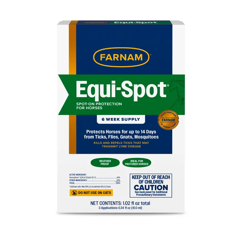 Farnam Equi-Spot, Spot On Fly Control- 6 Week Supply 1