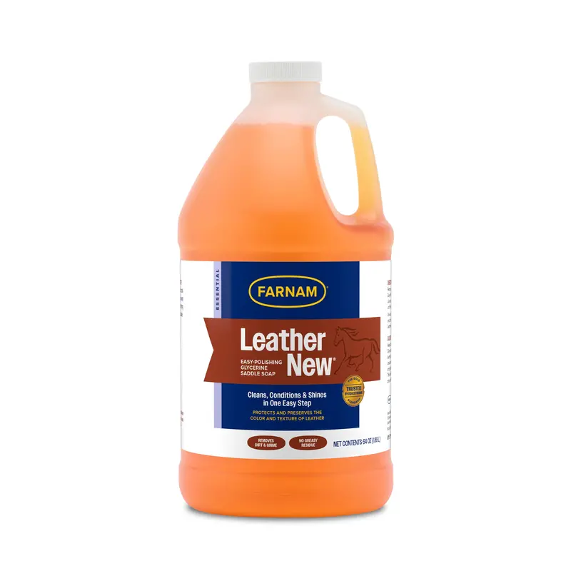 Farnam Leather New Easy-Polishing Glycerine Saddle Soap- 64Oz 1