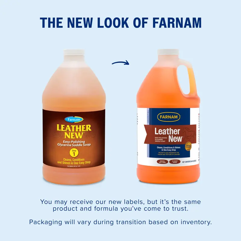 Farnam Leather New Easy-Polishing Glycerine Saddle Soap- 64Oz 2