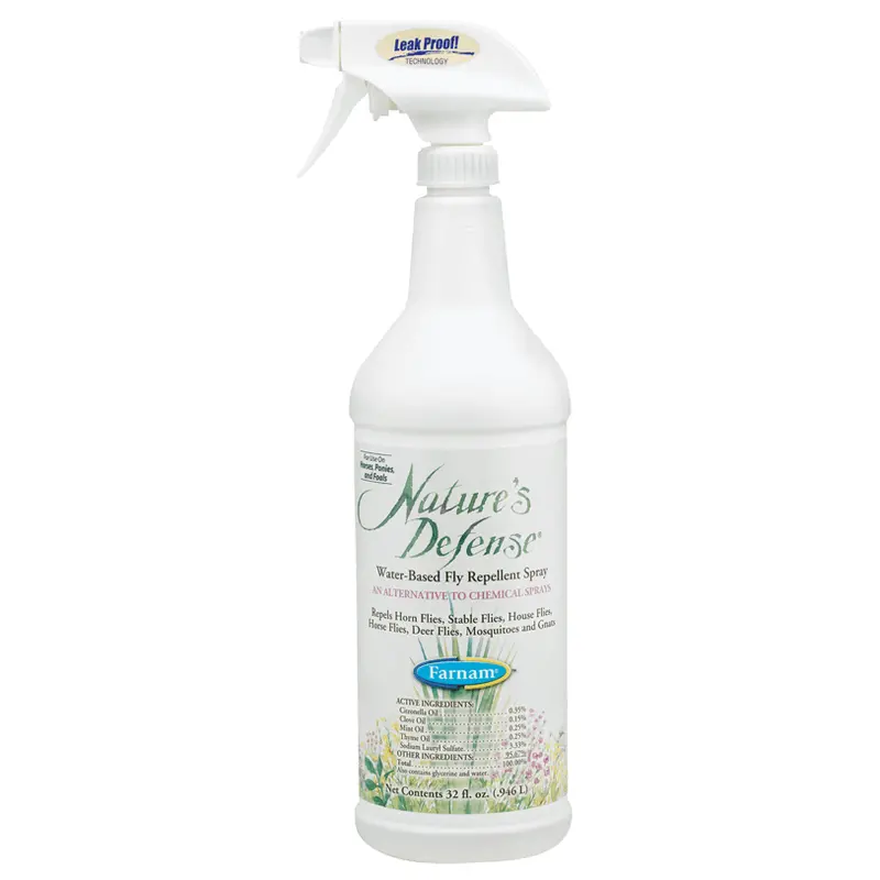 Farnam Nature's Defense Natural Fly Spray- 32Oz. 1