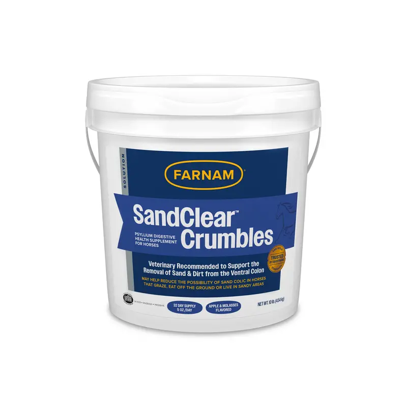 Farnam Sandclear Natural Psyllium Crumbles- 10Lb 1