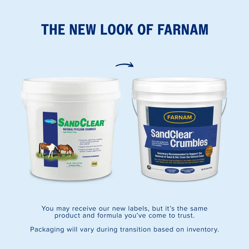 Farnam Sandclear Natural Psyllium Crumbles- 10Lb 2