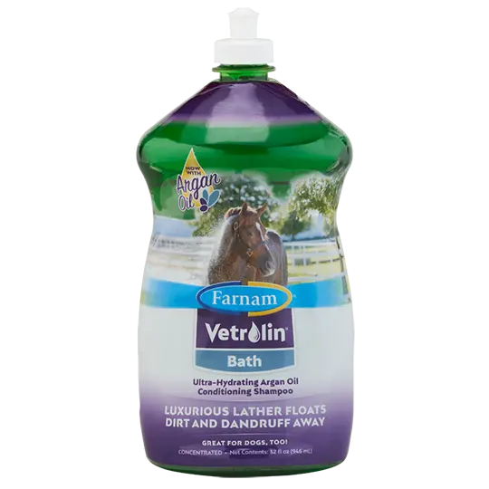 Farnam Vetrolin Bath Ultra-Hydrating Conditioning Shampoo- 32Oz. 1