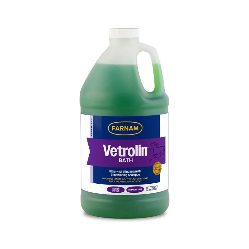 Farnam Vetrolin Bath Ultra-Hydrating Conditioning Shampoo- 64Oz. 1