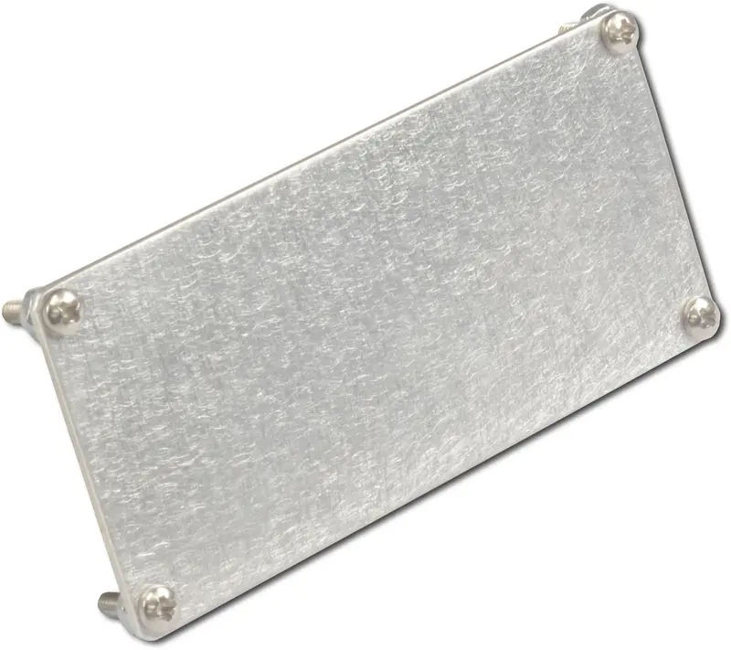 Filler Plate, Blank, With Mounting Hardware, 1 Each 1