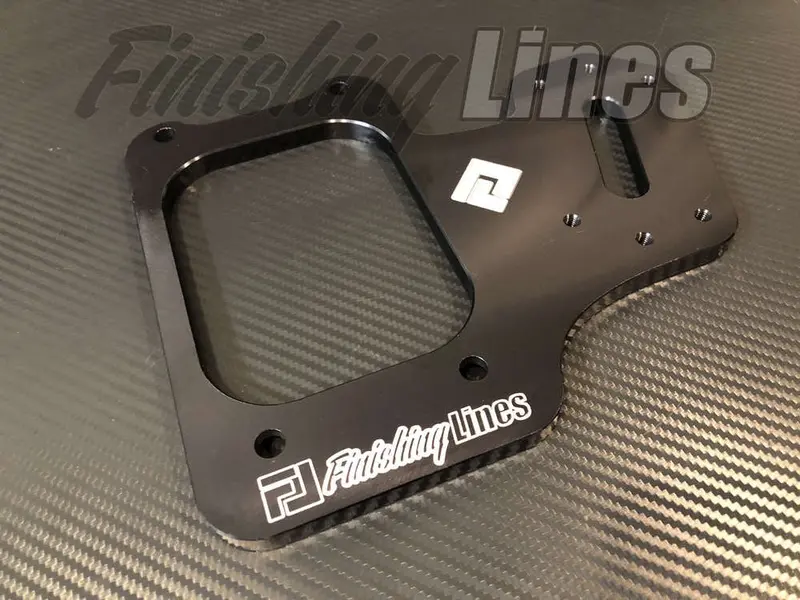Finishing Lines B/D Series Staging Brake Mounting Plate (Black) 1