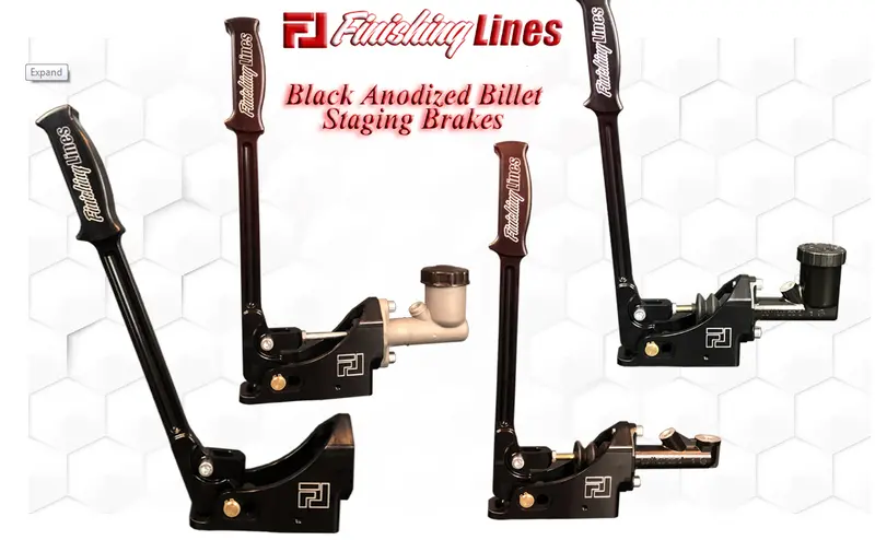 Finishing Lines Billet Staging Brake - Black Edition 1