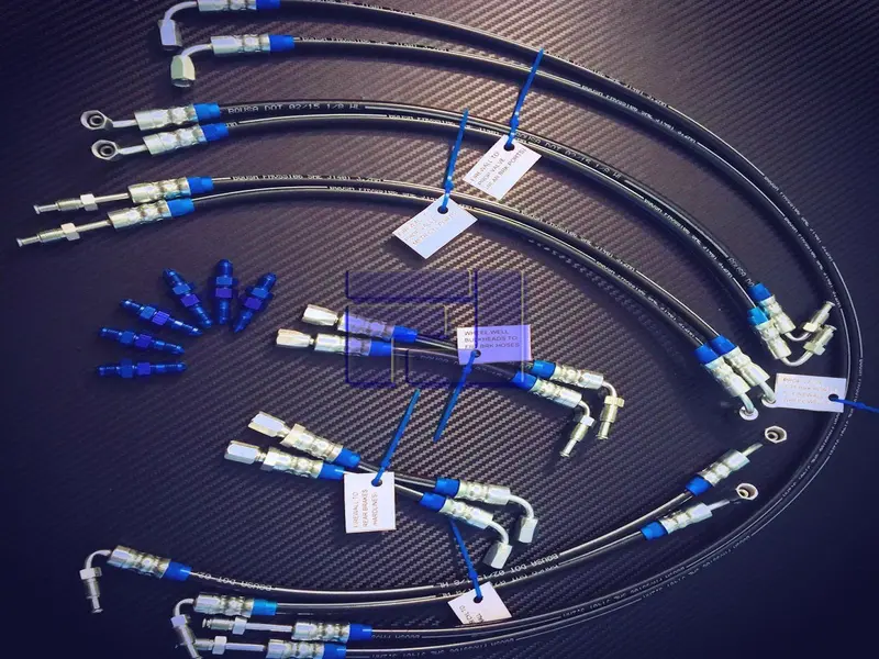 Finishing Lines Eg/Dc "Full Tuck" Brake Line Kit (Booster Delete) 1