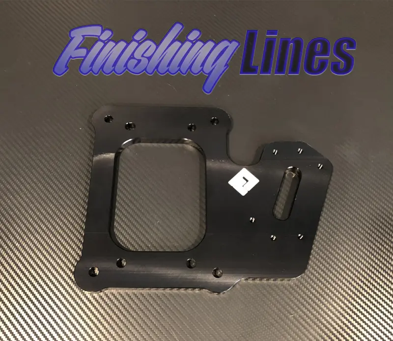 Finishing Lines K Series Staging Brake Mounting Plate - Black 1