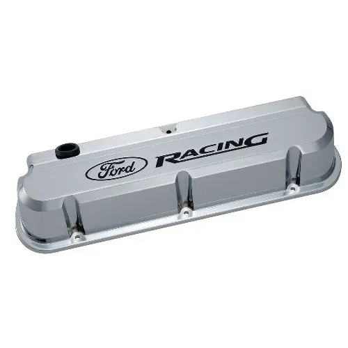 Ford Racing 289-351 Slant Edge Valve Covers In Chrome 1