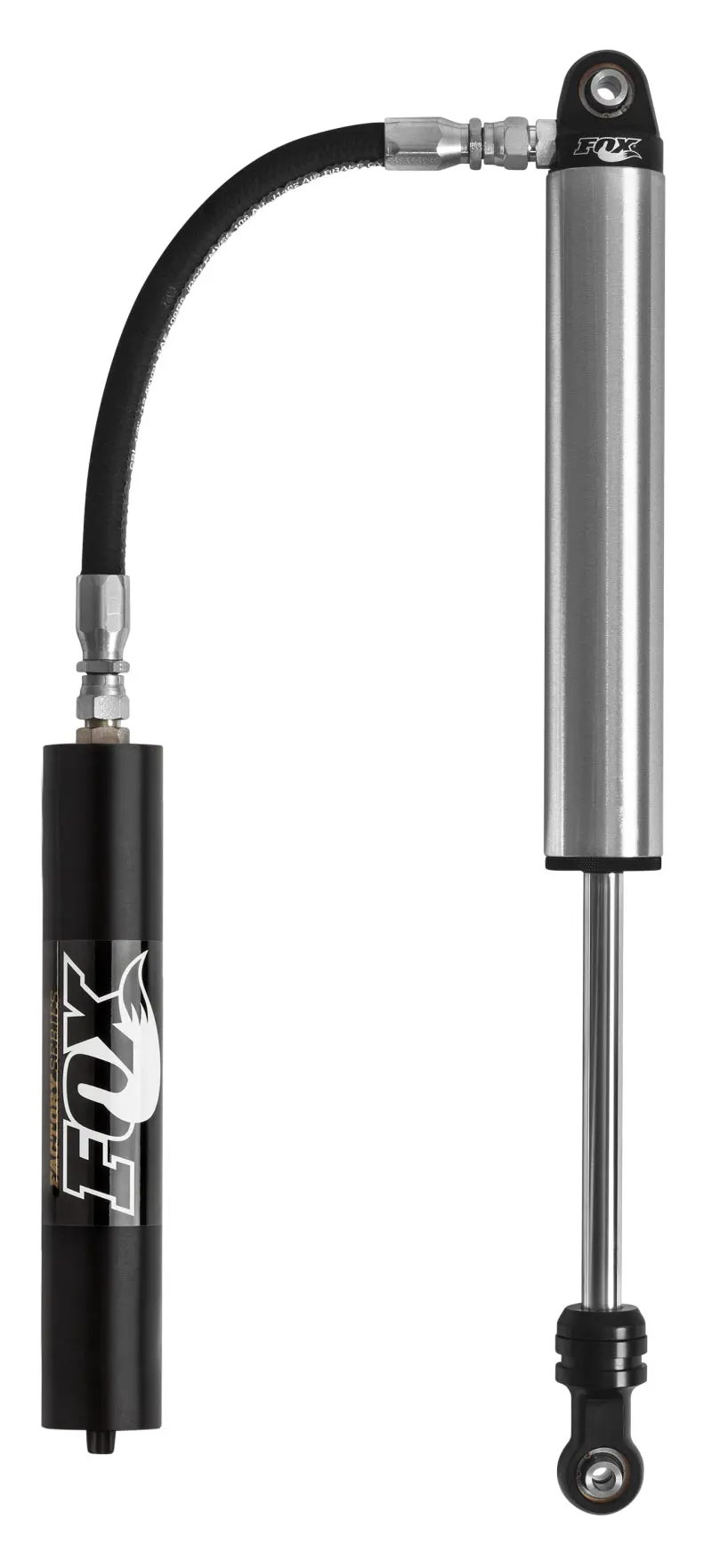 Fox 2.5 Performance Series 12In. Smooth Body Remote Shock 7/8In. Shaft W/Dsc Adjuster - Blk 1