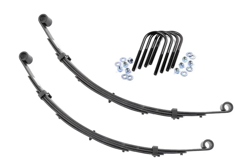 Front Leaf Springs | 3" Lift | Pair | Jeep Grand Wagoneer/J10 Truck/J20 Truck/Wagoneer 4Wd 1