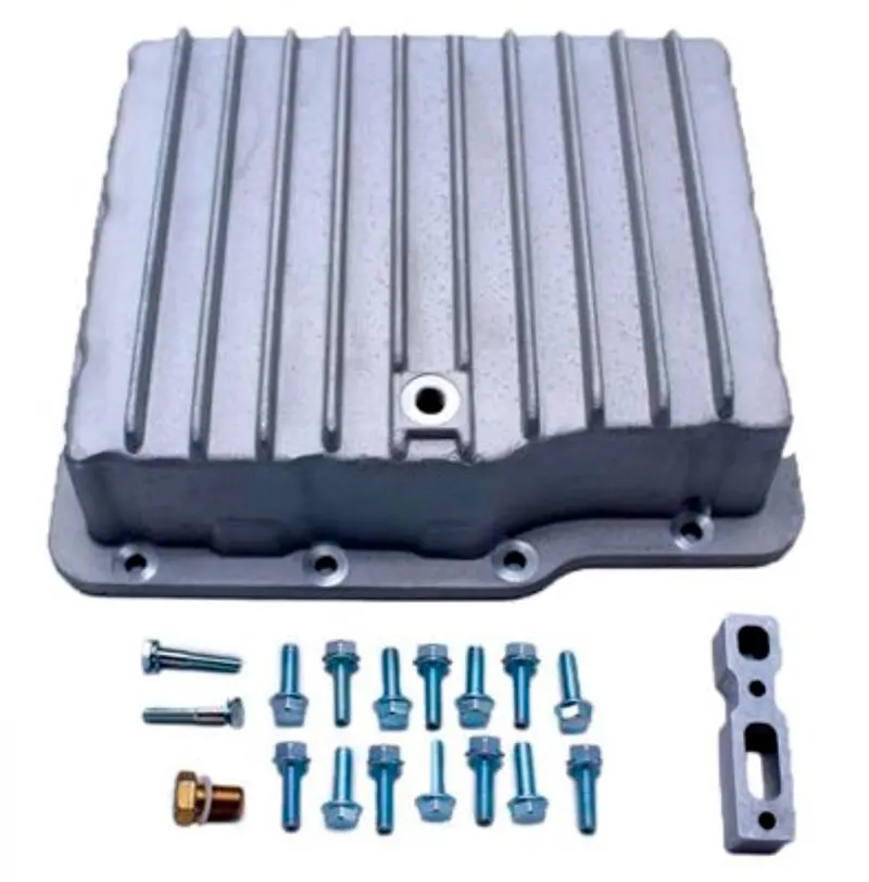 Fti Performance Powerglide Deep Aluminum Transmission Pan – Finned, +2 Qt Capacity 1