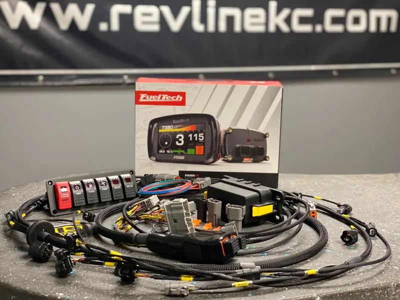 Fueltech Ft550 W/ Cjs Wiring K Series Engine Harness Package 1