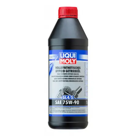 Fully Synthetic Hypoid Gear Oil (Gl4/5) Sae 75W-90 1