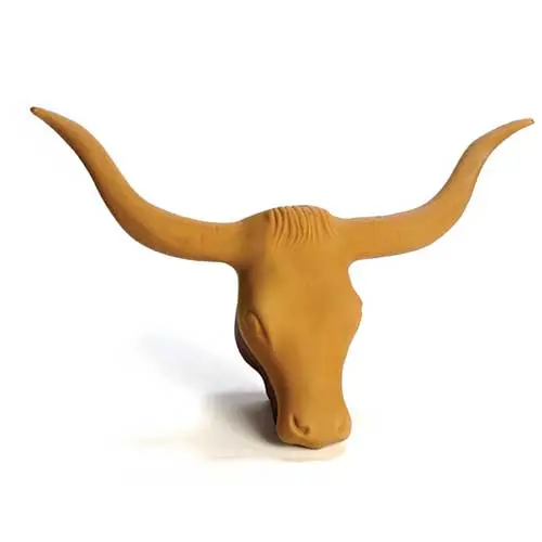 Gold Buckle Longhorn Roping Head 1