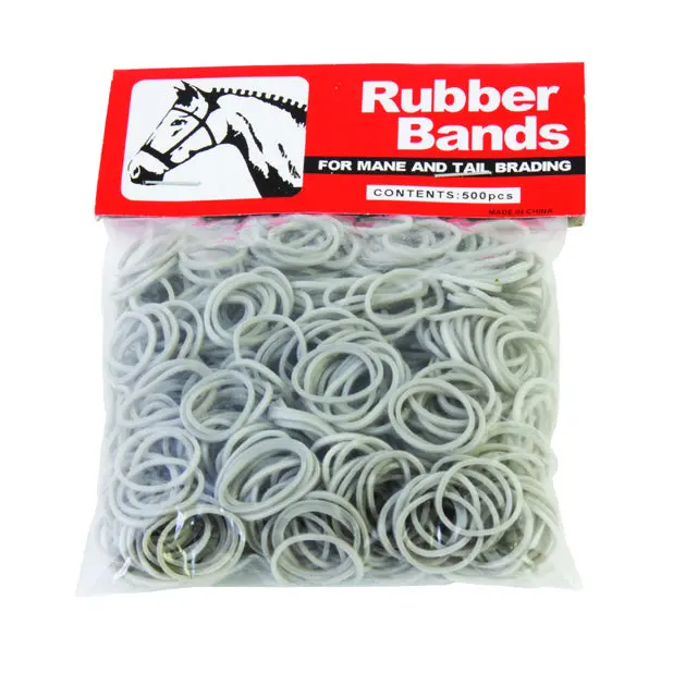Grey Braiding Bands (500Pcs/Bag) 1