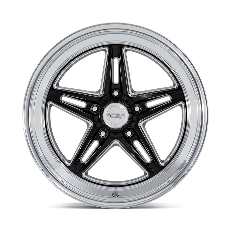 Groove Wheel 18X8 5X4.75 Bs Gloss Black 1