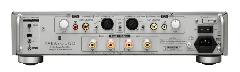 Halo A23+ Power Amp Silver 2