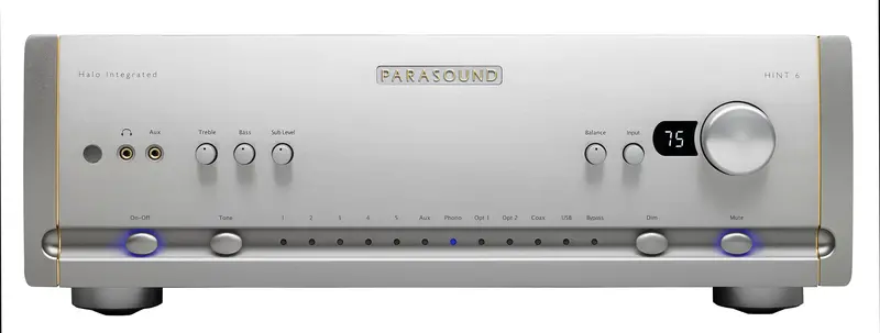 Halo Hint6 Integrated Amp Silver 1