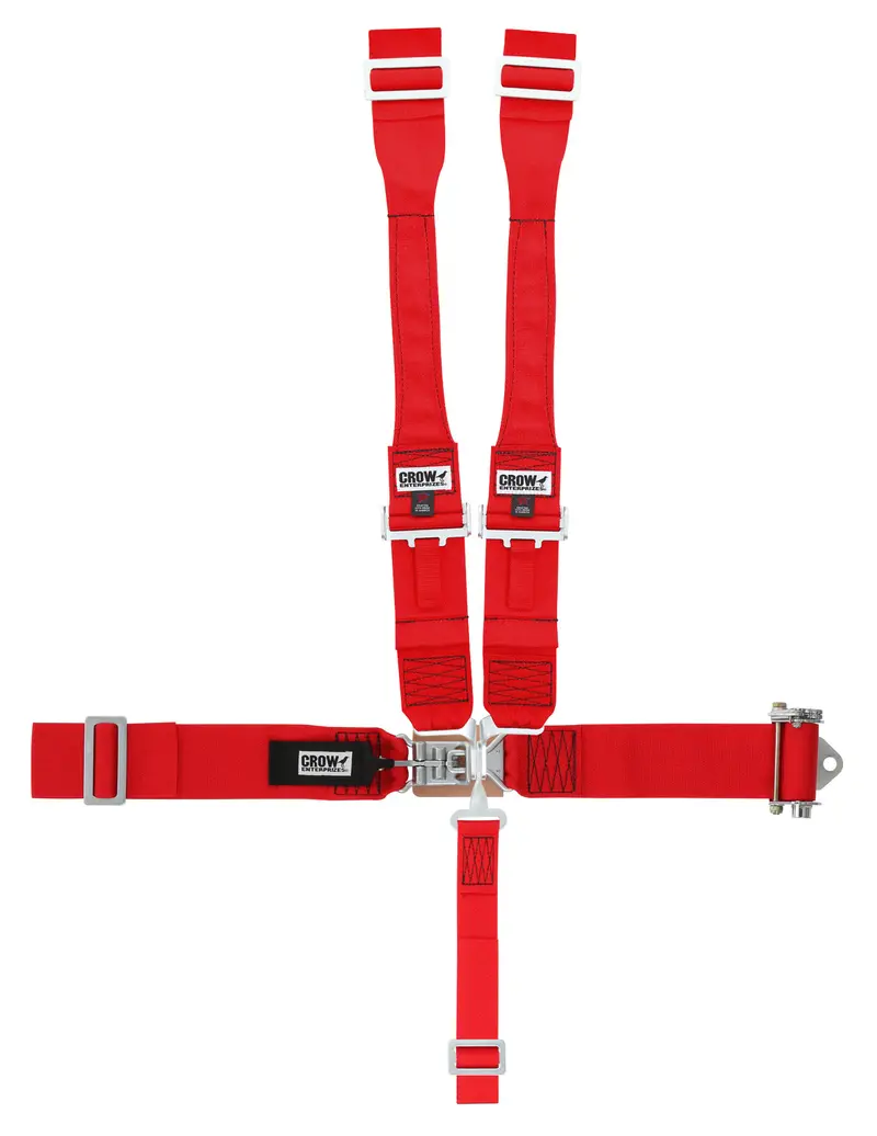 Harness 3In Rh Ratchet Sprint Car Red 1