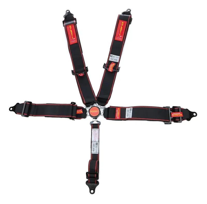 Harness 5Pt Camlock P/U 3In Black 1
