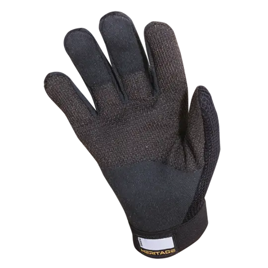 Heritage Black Air-Flow Roping Glove- Right Hand Single 2