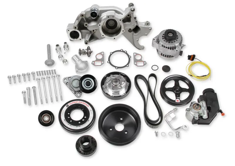 Holley Premium Mid-Mount Race Accessory System - Natural 1