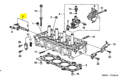Honda/Acura (15830-Pnc-003) Valve Assembly, Vtc Oil Control Valve 1