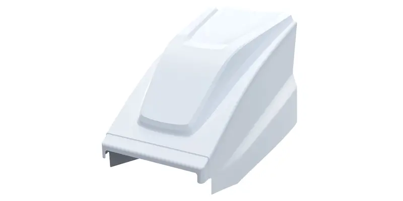 Hood Sprint Car White 1
