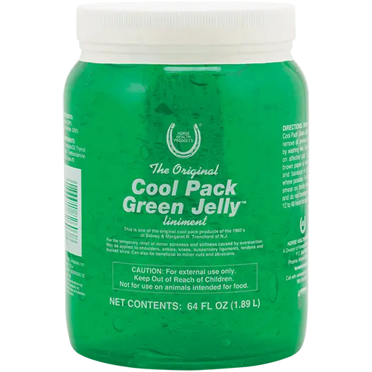 Horse Health Products Cool Pack Green Jelly Liniment- 64Oz. 1