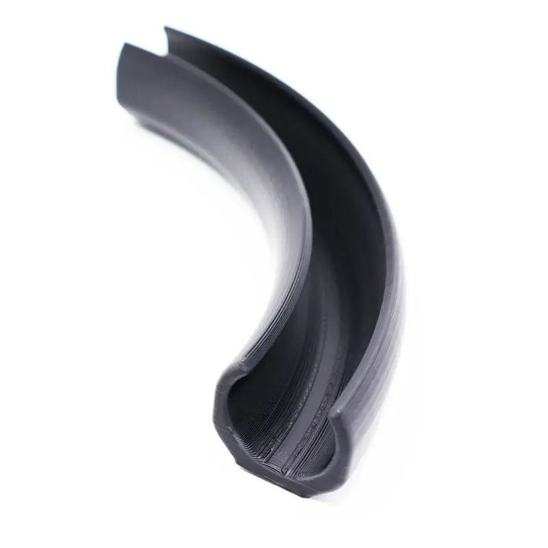 Hose Guide (Braided Rubber) – 90 Degree 1