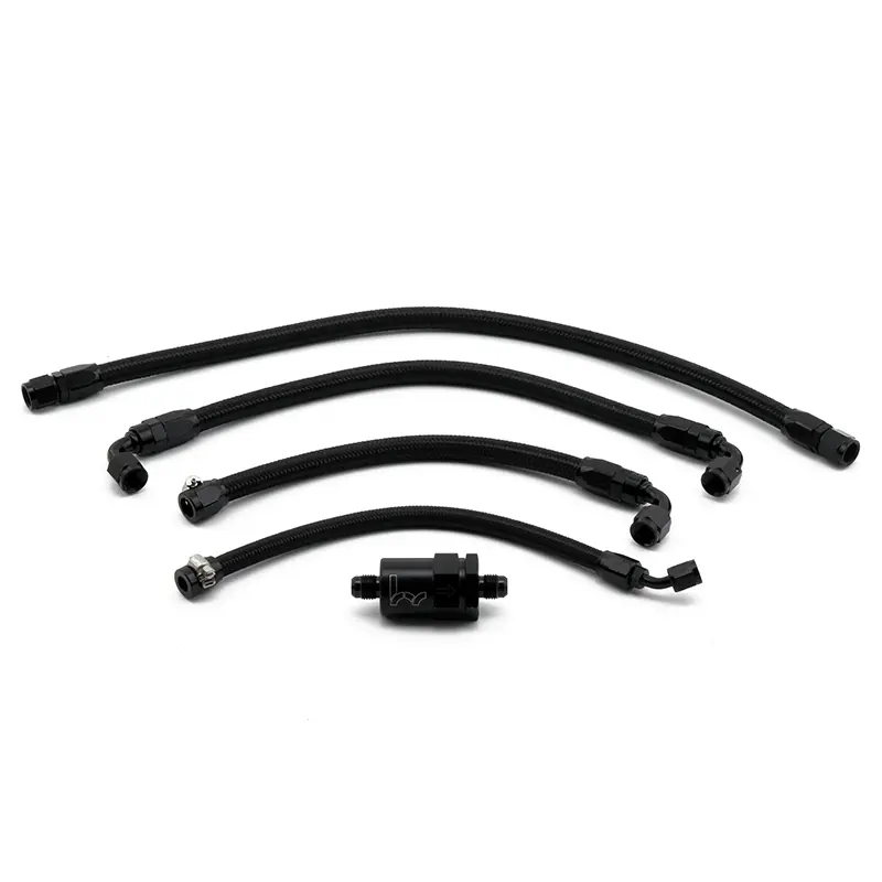 Hybrid Racing K-Series Swap Tucked Fuel Line Kit (92-00 Civic & 94-01 Integra) 1