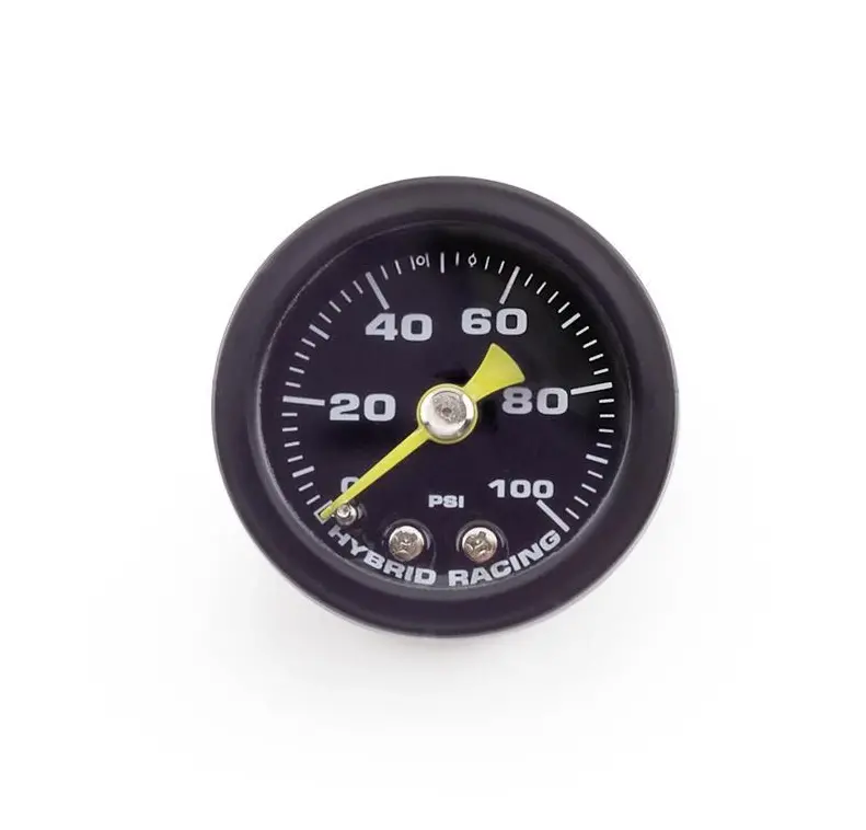 Hybrid Racing Liquid Filled Fuel Pressure Gauge (Universal) 1