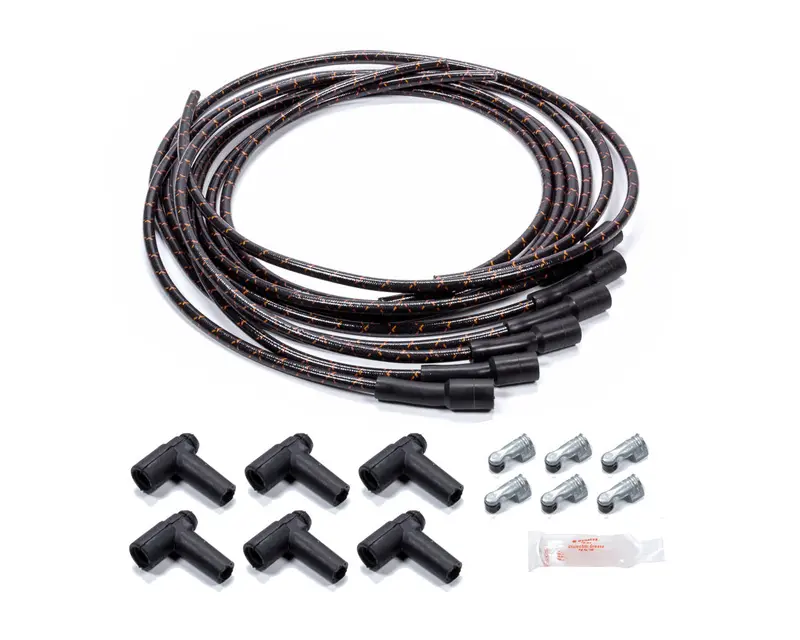 Ignition Cable Set Unive Rsal 180Deg Plug Hei 1