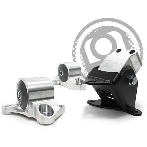 Innovative 96-00 Civic B/D Series Silver Aluminum Mounts (3 Bolt) B10051 1