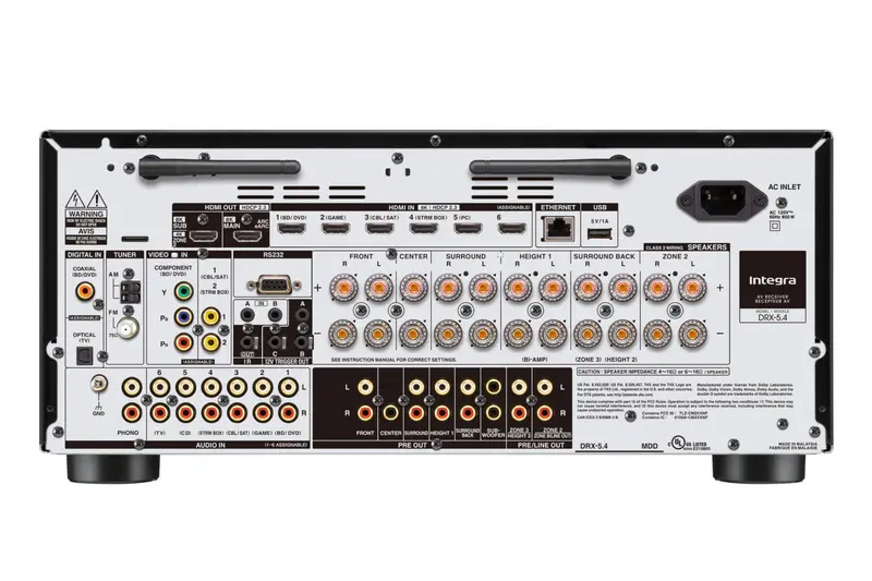 Integra 5.4 9.2 Channel A/V Receiver 2