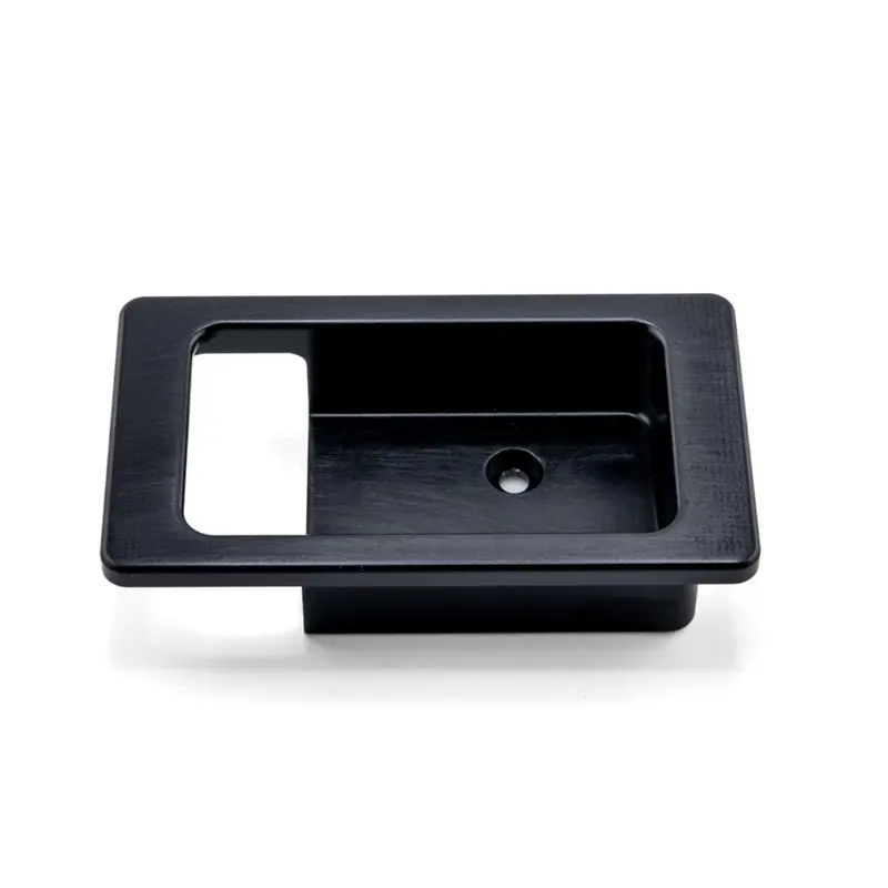 Interior Door Latch Escutcheon - Lh - Black 1