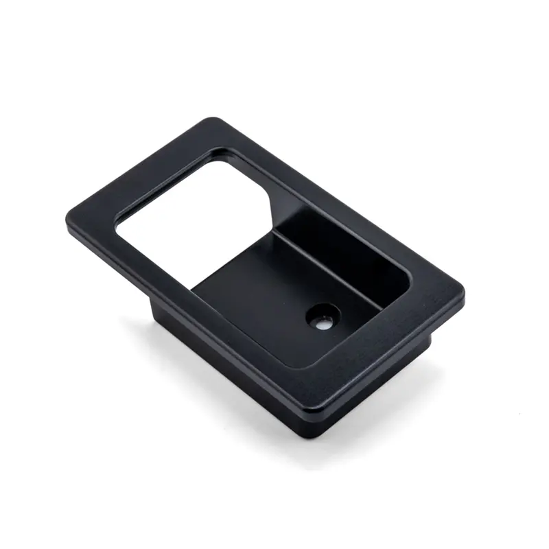 Interior Door Latch Escutcheon - Lh - Black 2