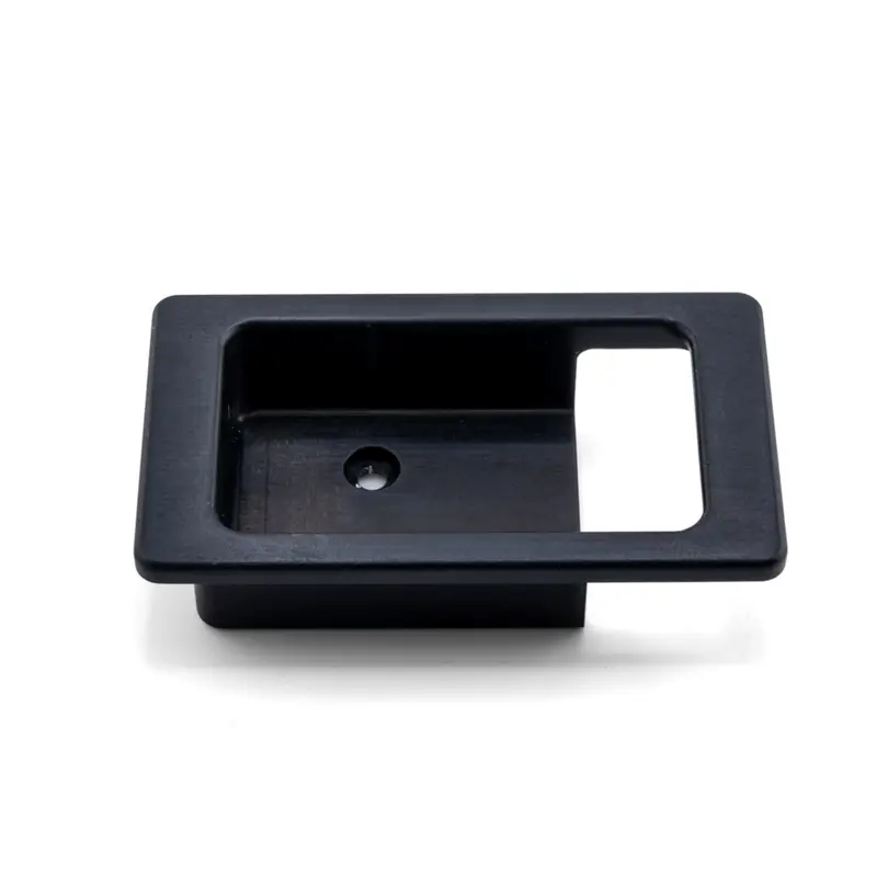 Interior Door Latch Escutcheon - Rh - Black 1
