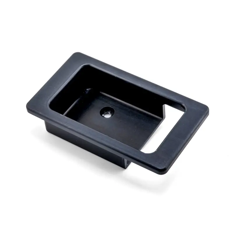 Interior Door Latch Escutcheon - Rh - Black 2