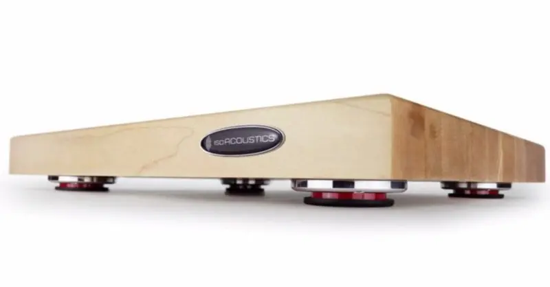 Isoacoustics Delos Isolation Platform Base - Maple 1