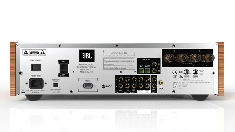 Jbl Sa750 Vintage Style Integrated Amplifier 2