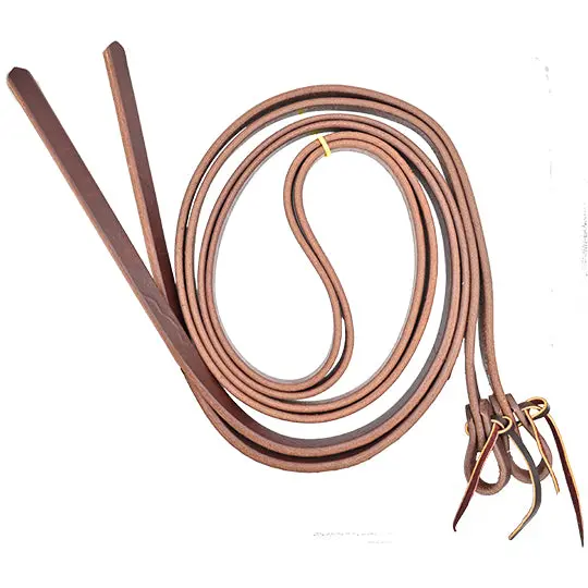 Jerry Beagley 3/4" Weighted Split Reins 1