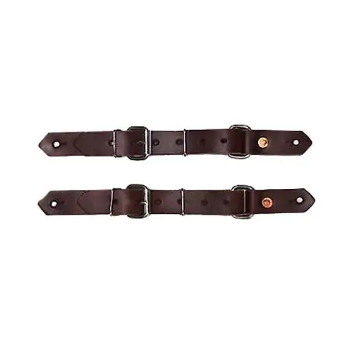 Jerry Beagley Bullriding Spur Straps 1