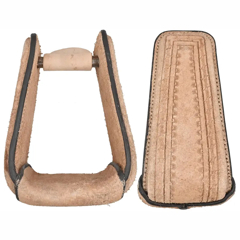 Jerry Beagley Roughout Roper Stirrups 1